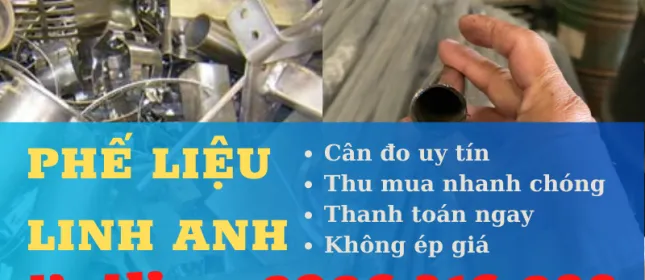 phế liệu inox tại Phế Liệu Linh Anh