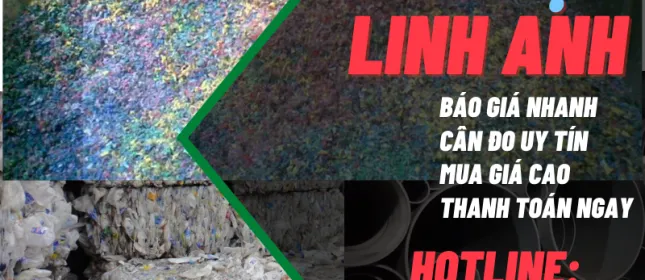 phế liệu nhựa 24h – Hình ảnh chủ đề thu gom nhựa từ website Linh Anh.